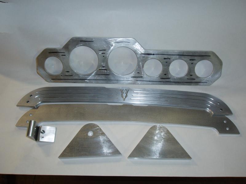 Hood bow, Head lite mount, dash, factory five thirty three parts