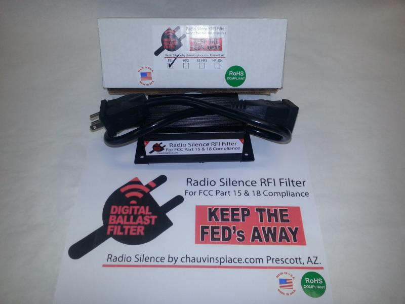 Radio Silence RFI Filter for Digital Ballasts